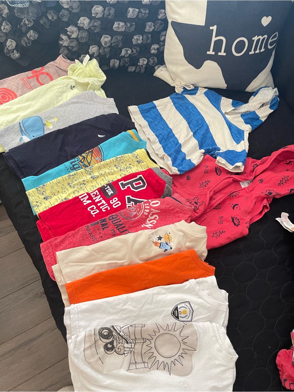 Mixed Kids Short Sleeve Tee Lot - Multicolor (14)